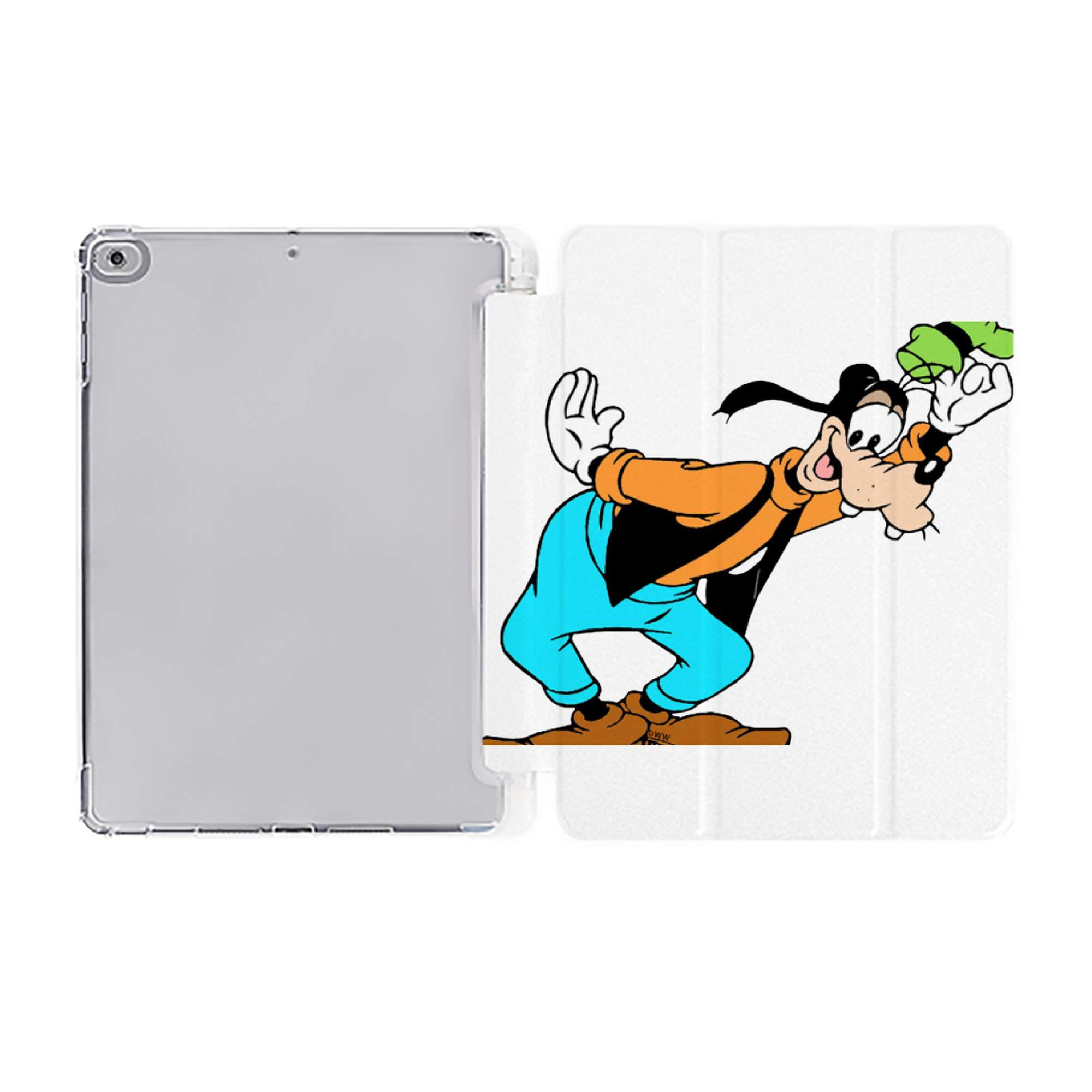 ミッキーマウス Mickey Mouse IPad ケース ペン収納付き 三つ折りスタンド PUレザー×シリコン 対応機種9.5/10.5/10.9インチ